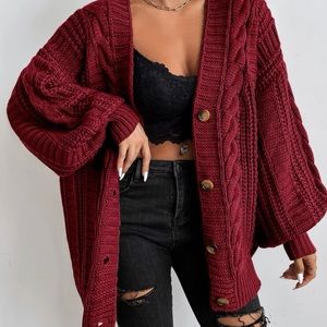 Chunky cardigan